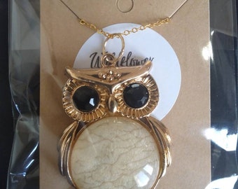 Owl necklace
