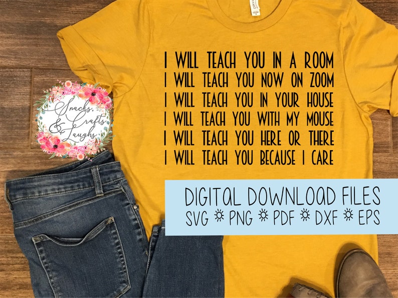 Download I Will Teach You In A Room SVG Teacher Quarantine SVG I | Etsy
