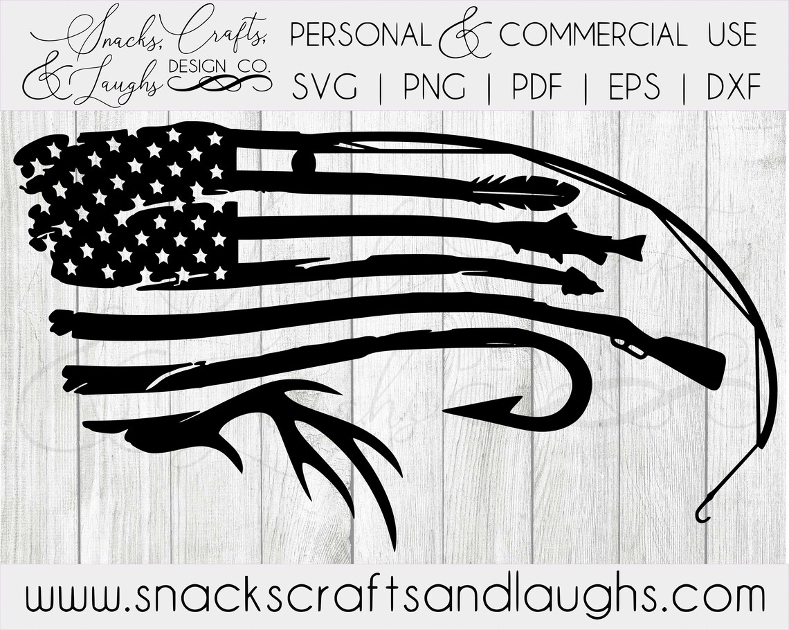 Free Free Free Hunting And Fishing Svg 318 SVG PNG EPS DXF File