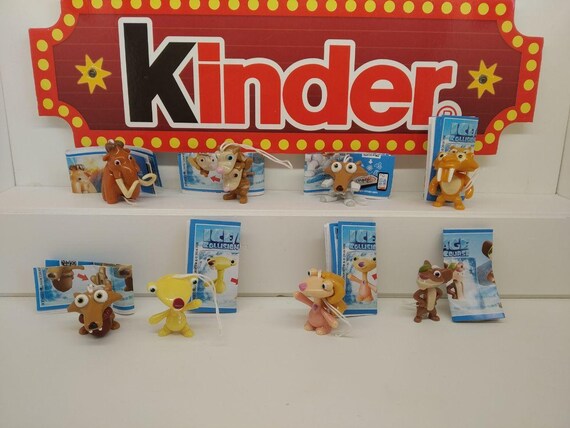 New Kinder Series Ice Age 5 Collision Course 8 Etsy
