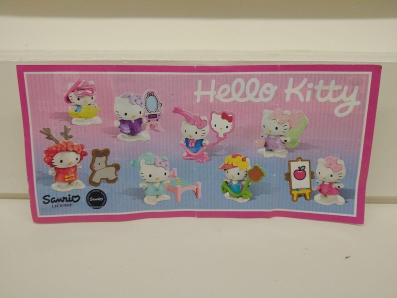 Kinder Joy Series Hello Kitty from Ukraine 2014 Etsy