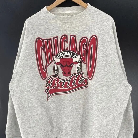 Vintage 1992 Chicago Bulls All-Over-Print Shirt KIDS Kleding Unisex kinderkleding Tops & T-shirts 