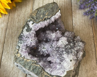 Extra Grade Uruguayan Amethyst Flower Geode