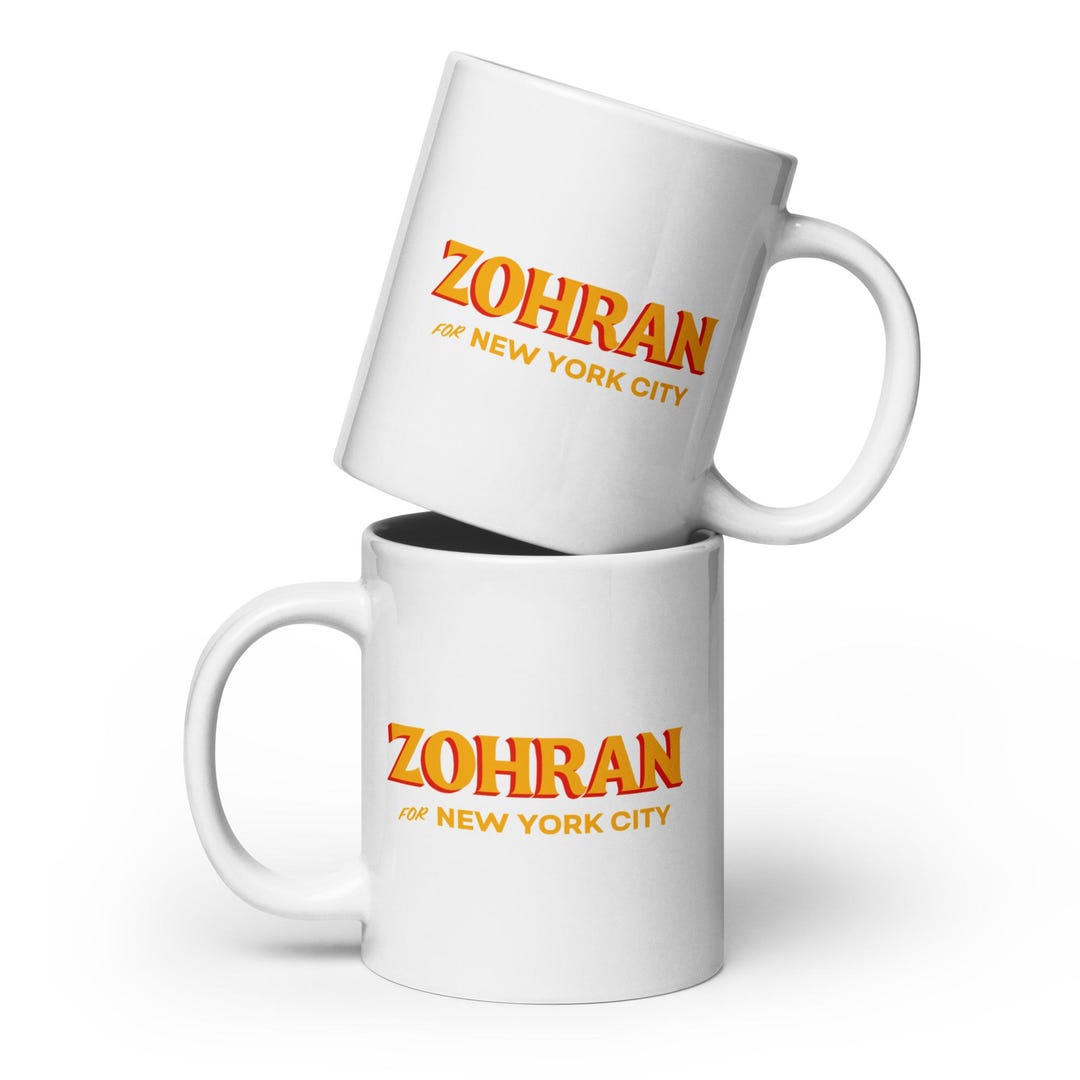 Zohran for NYC Mug: Mayor Mamdani 2025, Progressive Political Gift