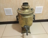 Samovar Carbonic. Tsarist Russia, before the USSR. Late 19th Century.