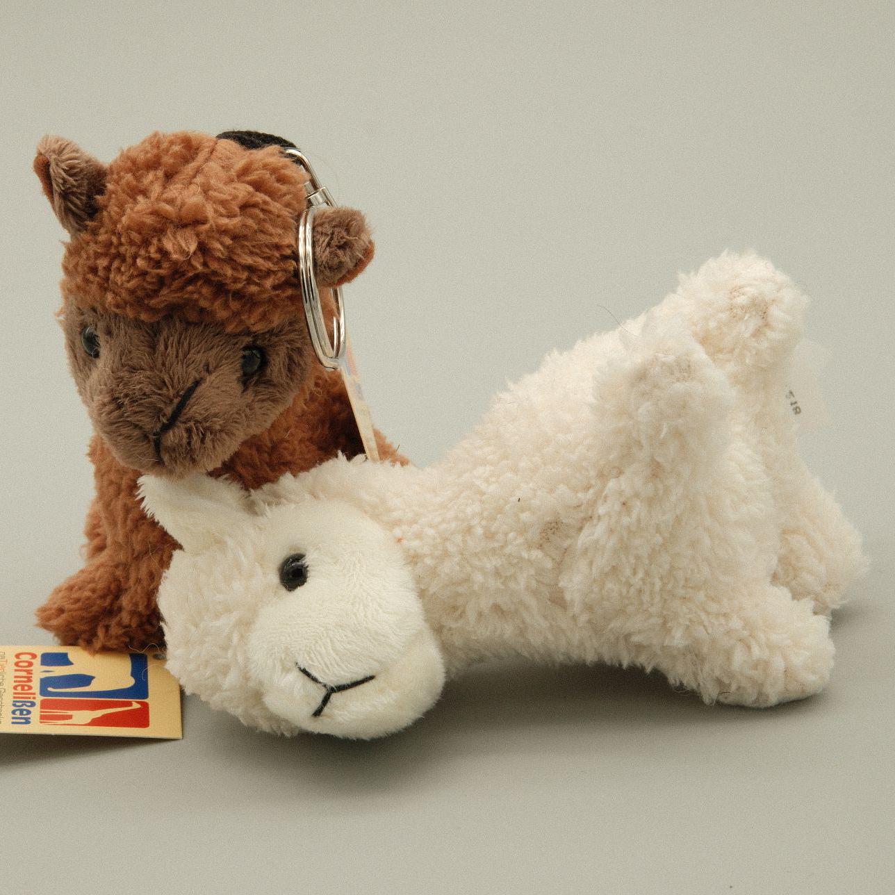 Jungle Empire Alpaca-sleutelhanger, lama-hanger, cadeau-idee voor vrouwen, meisjes en kinderen, kleinigheid voor Kerstmis, metaal, hoogwaardig, souvenir