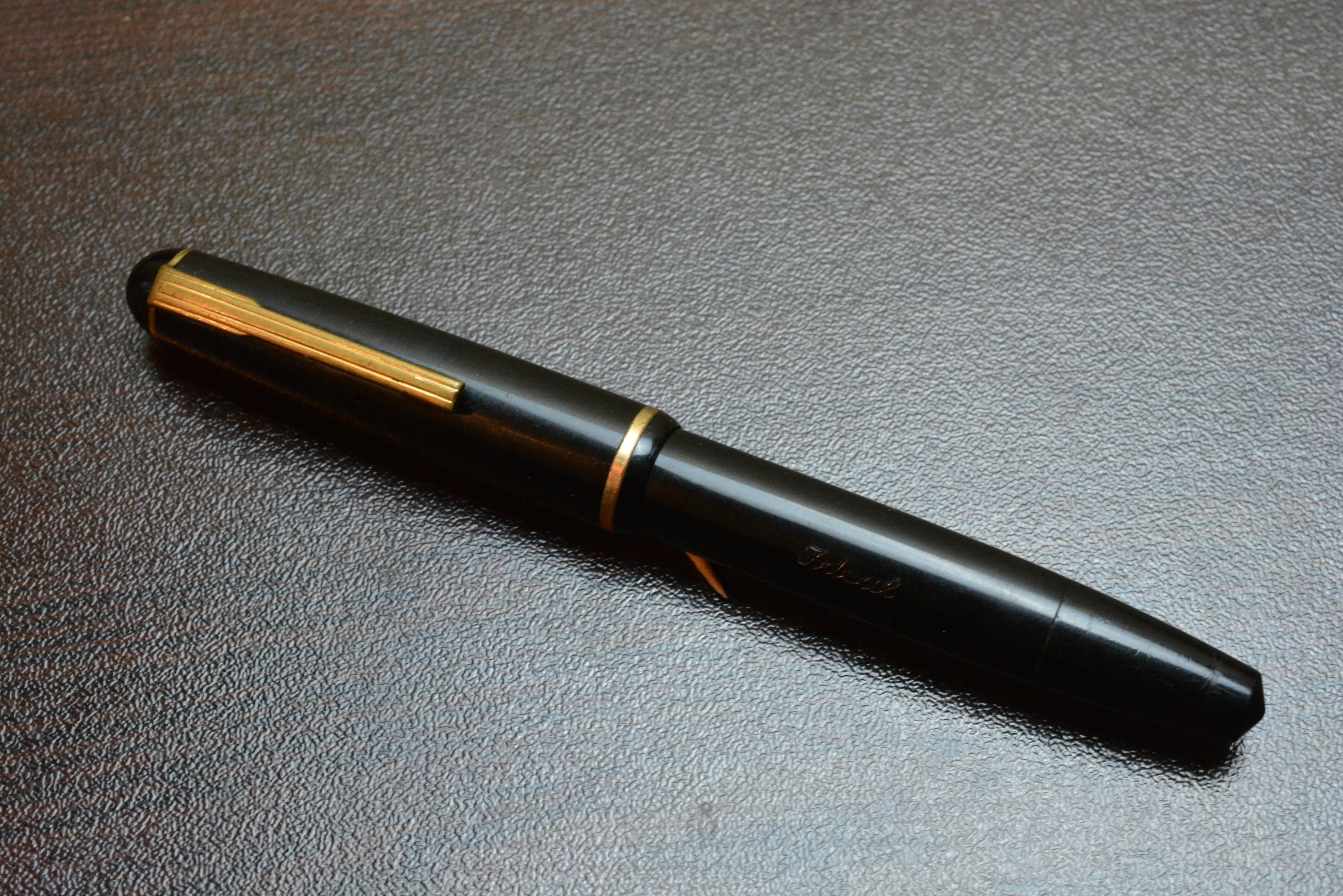 Vintage IDEAL Bakelite Fountain Pen Piston Filler Etsy Canada