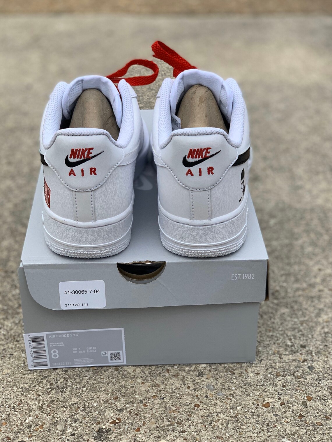 custom scarface air force ones