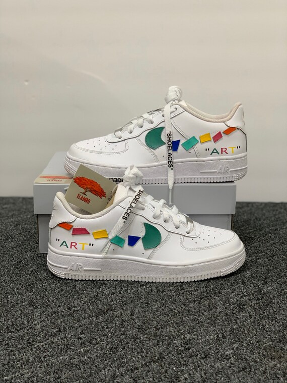 custom art air force 1