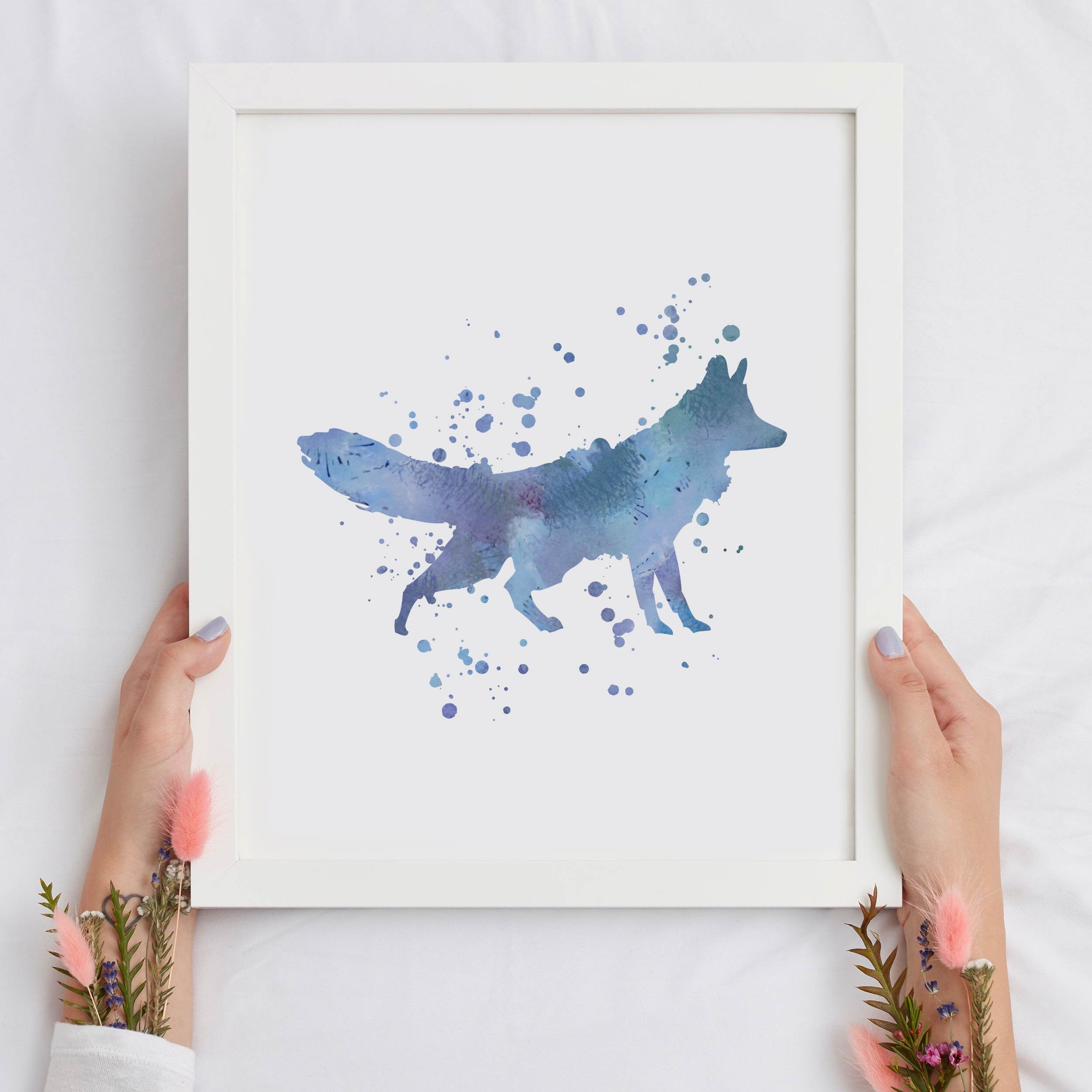 Fox PNG Fox Wall Decor Wild Animals Print Fox Sublimation Etsy UK