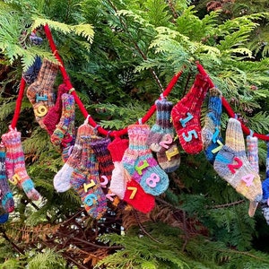 Adventskalender, Socken zum Befüllen