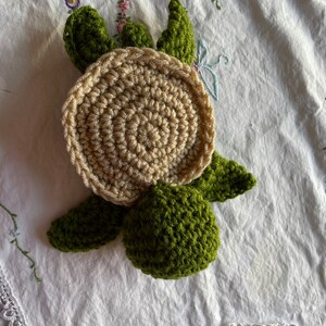 Crocheted turtle, plush turtle, turtle gift