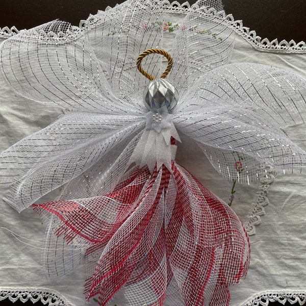 Deco Mesh Angel - Etsy