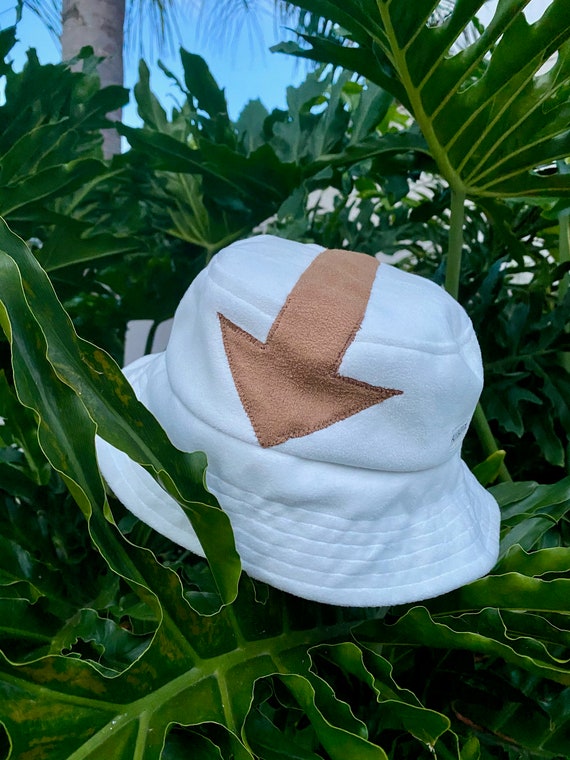 Scypherx Appa Bucket Hat Avatar Appa Fluffy Bucket hat Aesthetic Winter Hat Cow Bucket Hat White Bucket Hat Airbender Appa Hat Plush Warm Light and Hand Made