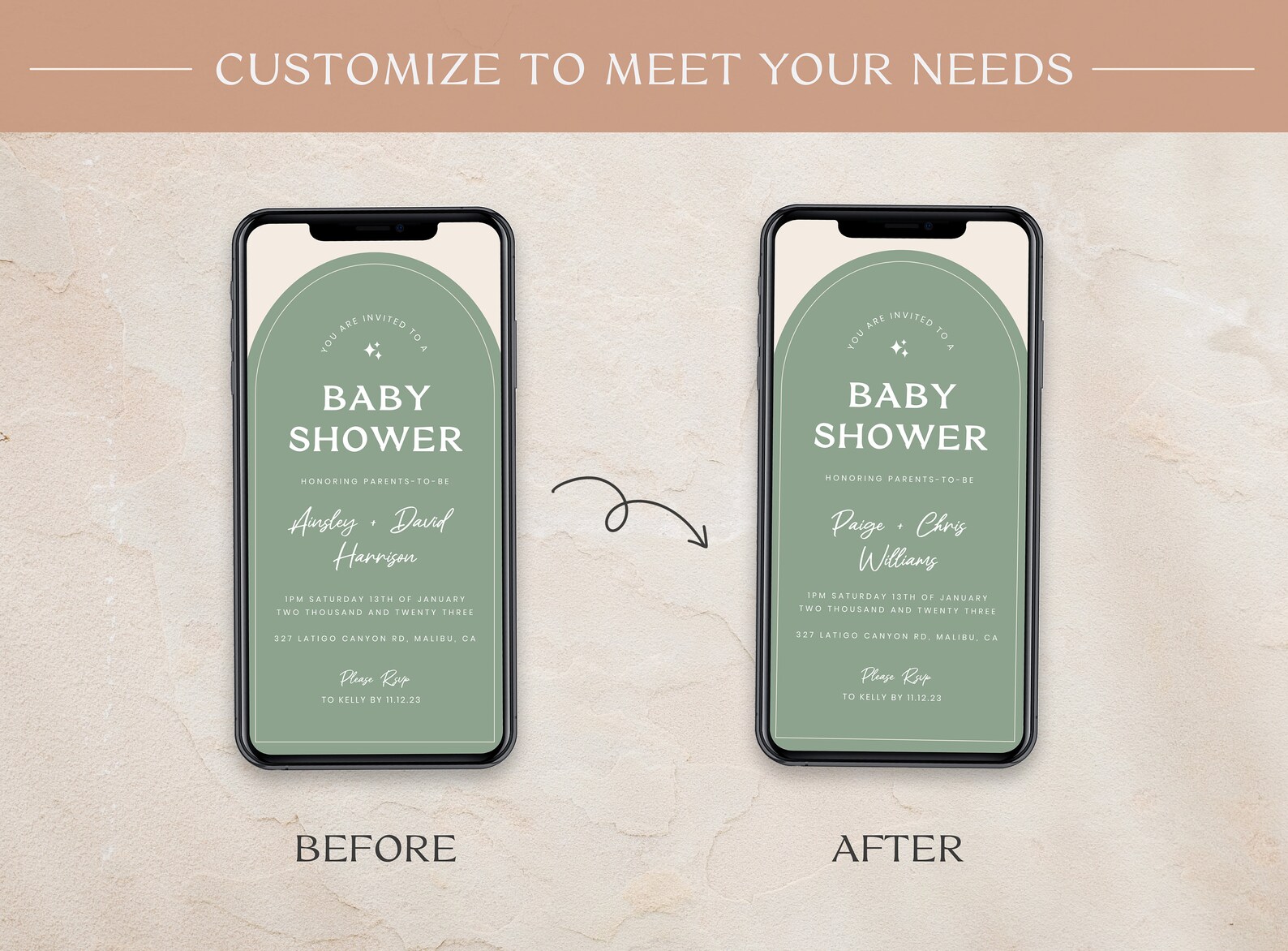 Coed Baby Shower Invitation Text Message Gender Neutral Baby Shower ...