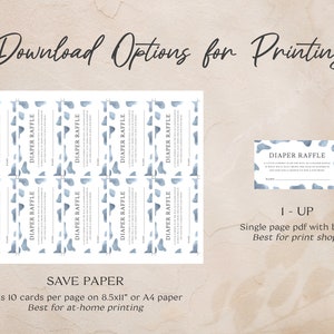 Diaper Raffle Sign Cowboy Baby Shower Activity | Fun Baby Shower Game ...