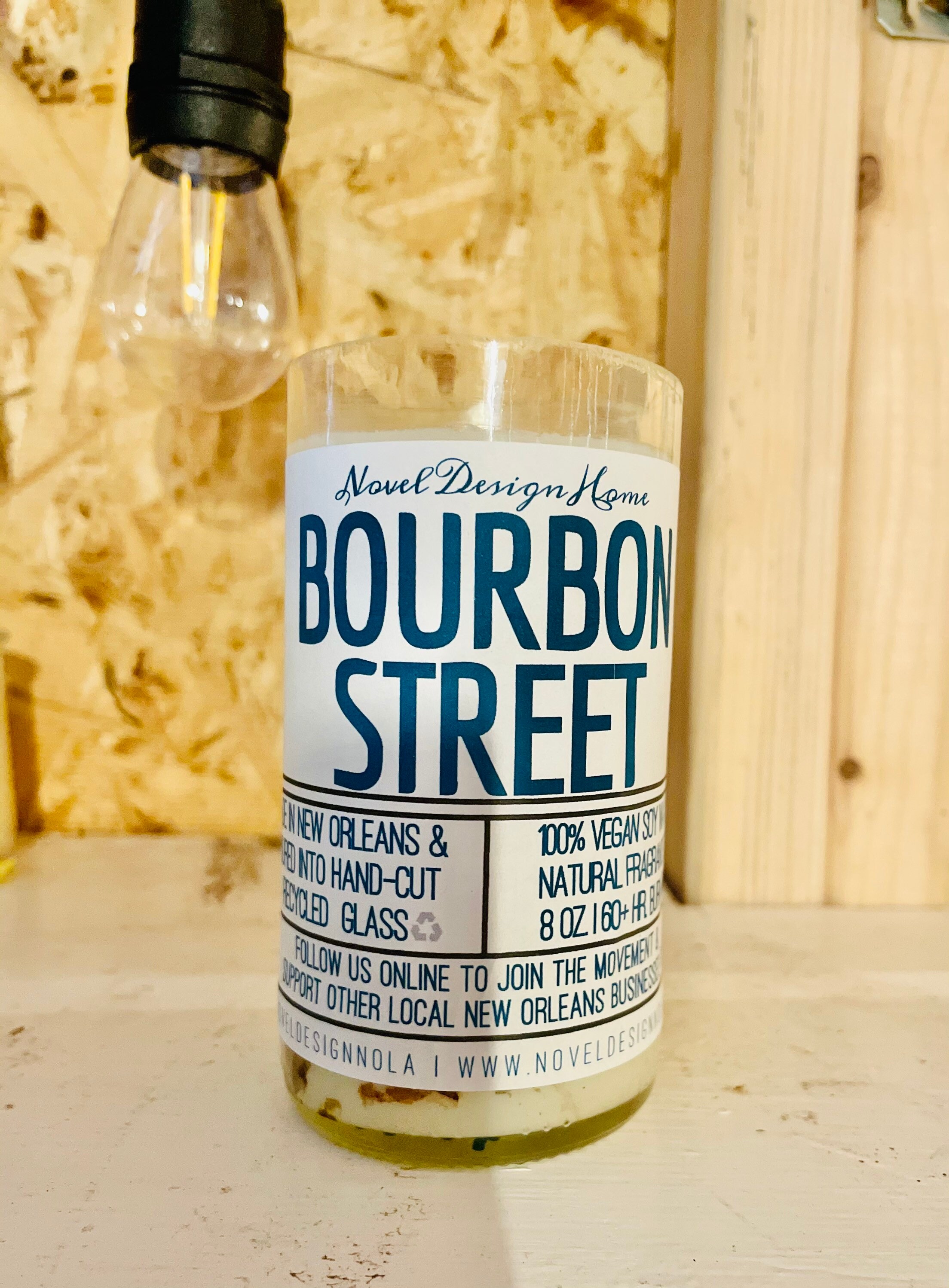 BOURBON STREET Scented Candle New Orleans French Quarter Etsy