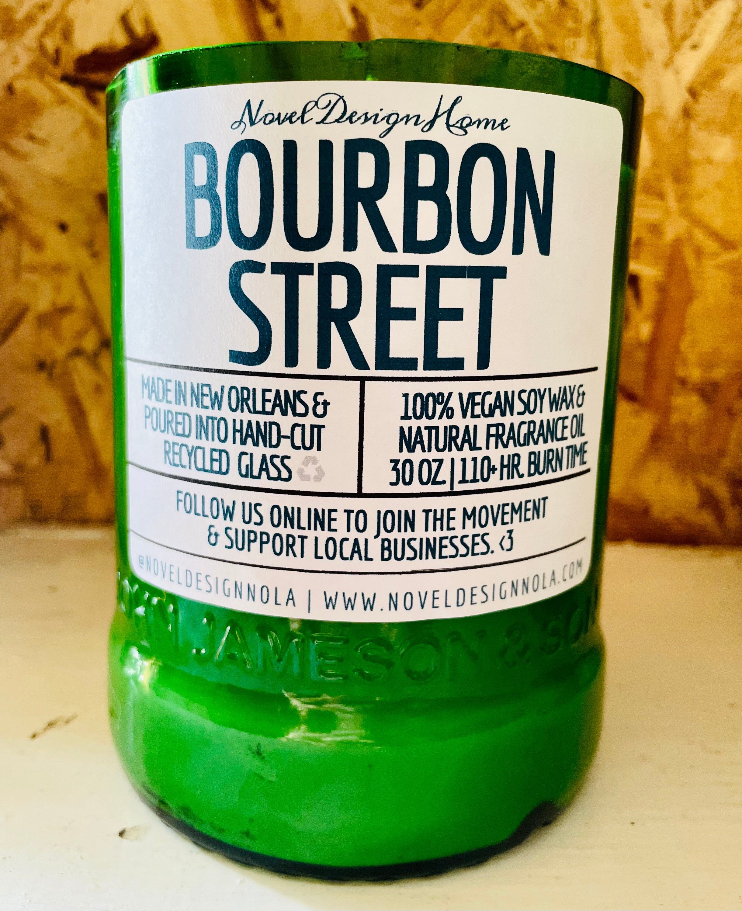 BOURBON STREET Scented Candle New Orleans French Quarter Etsy