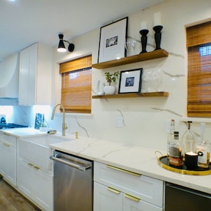 REMODELACIÓN DE COCINA / Servicios profesionales de diseño electrónico de interiores y exteriores / Decoración del hogar / Tablero de inspiración - Renders 3D - Selección de colores - Lista de compras