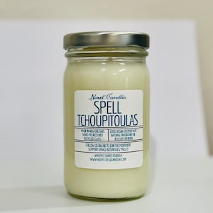 TCHOUPITOULAS Scented Candle: Sandalwood, Lavender & Satsuma, Vegan CocoSoy Wax