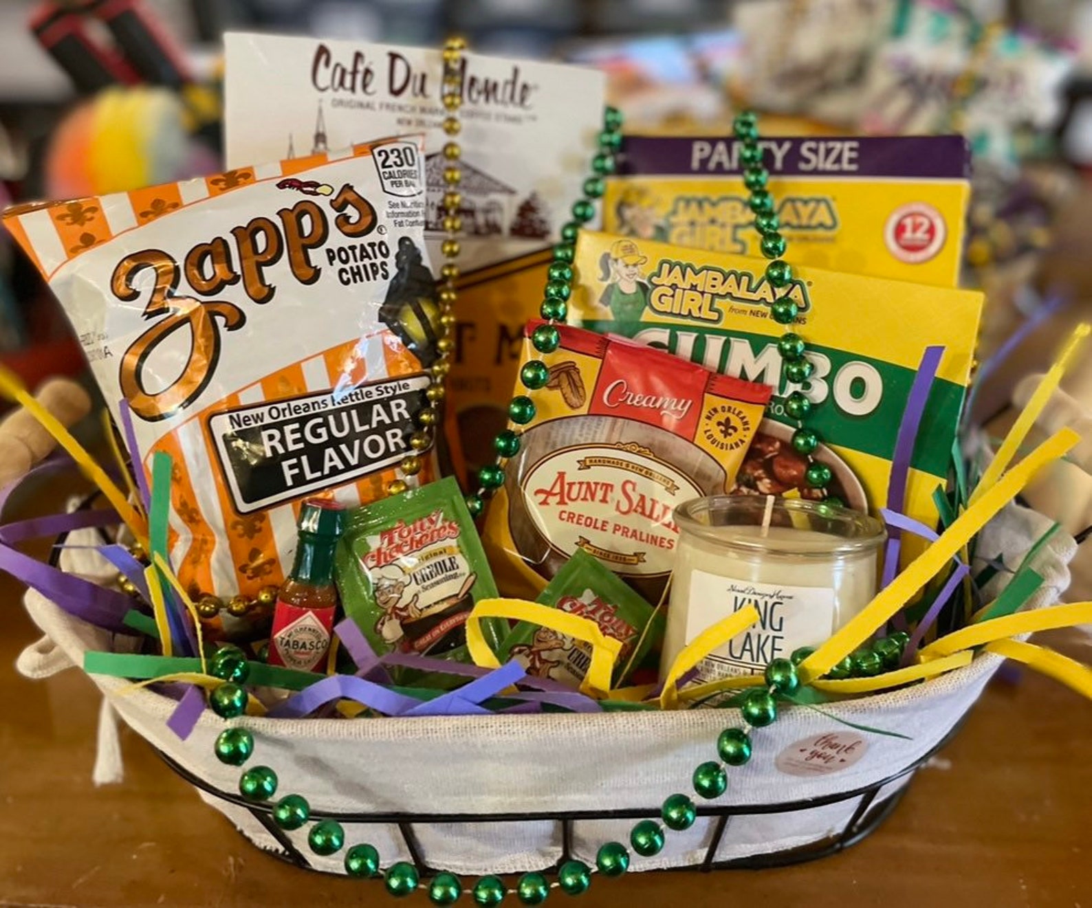 NEW ORLEANS THEMED Nola Gift Basket French Quarter Etsy