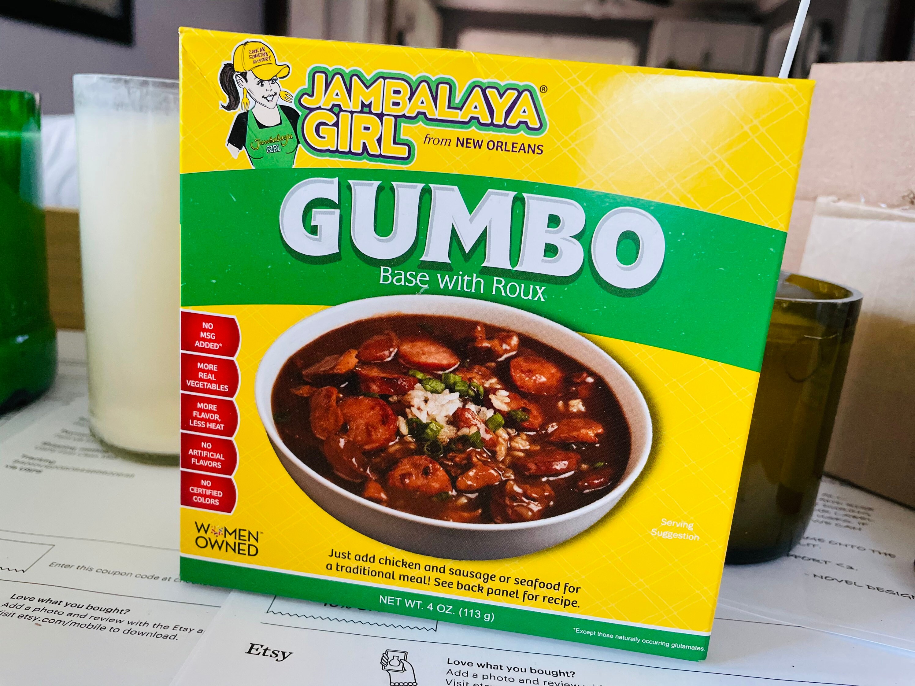 Jambalaya Girl Gumbo Base w/Roux Mujeres poseídas Hecho en Etsy