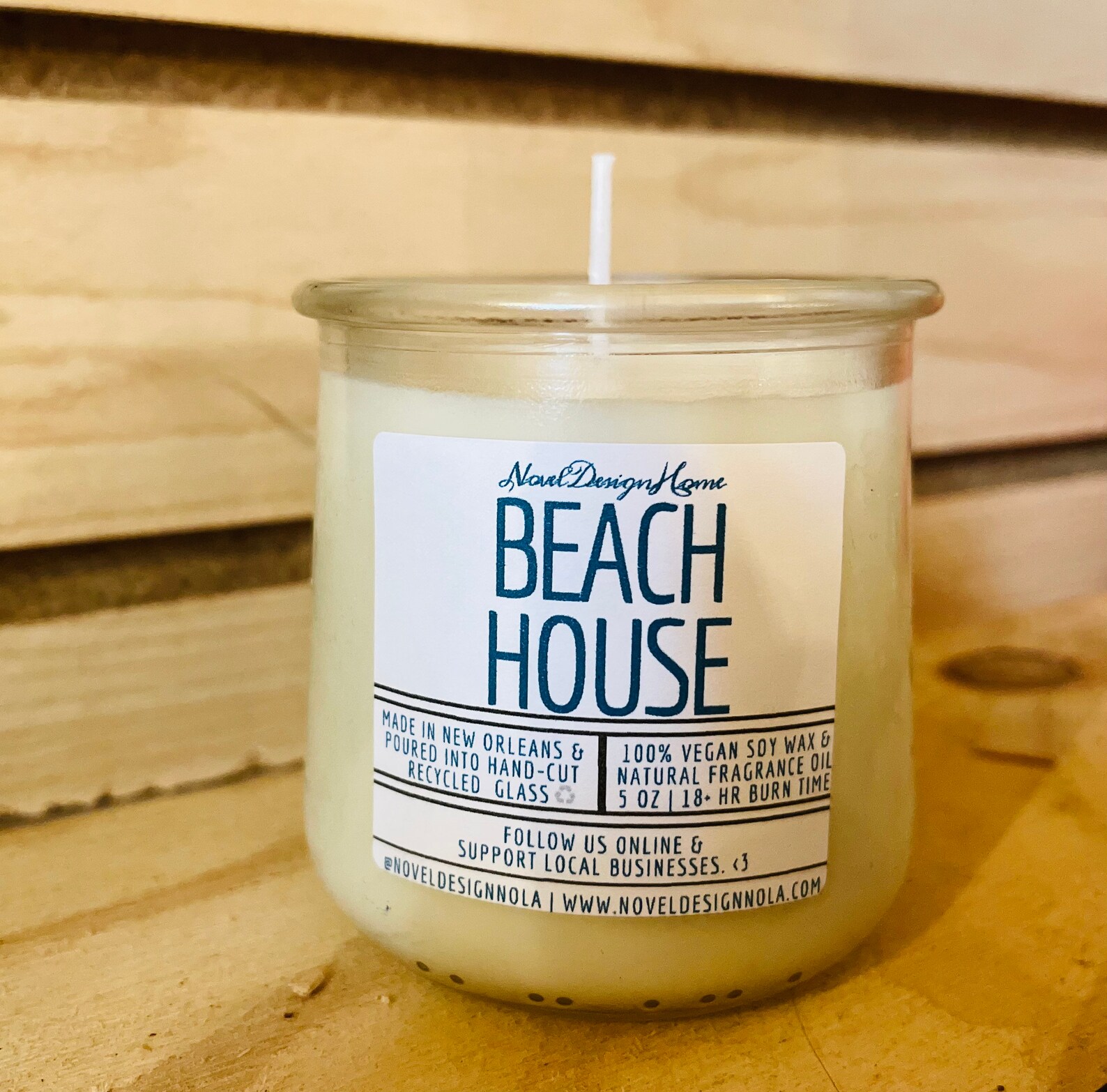BEACH HOUSE Scented Candle New Orleans French Quarter Etsy