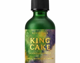King Cake Scented Room Spray: Mardi Gras Gift, New Orleans Fragrance