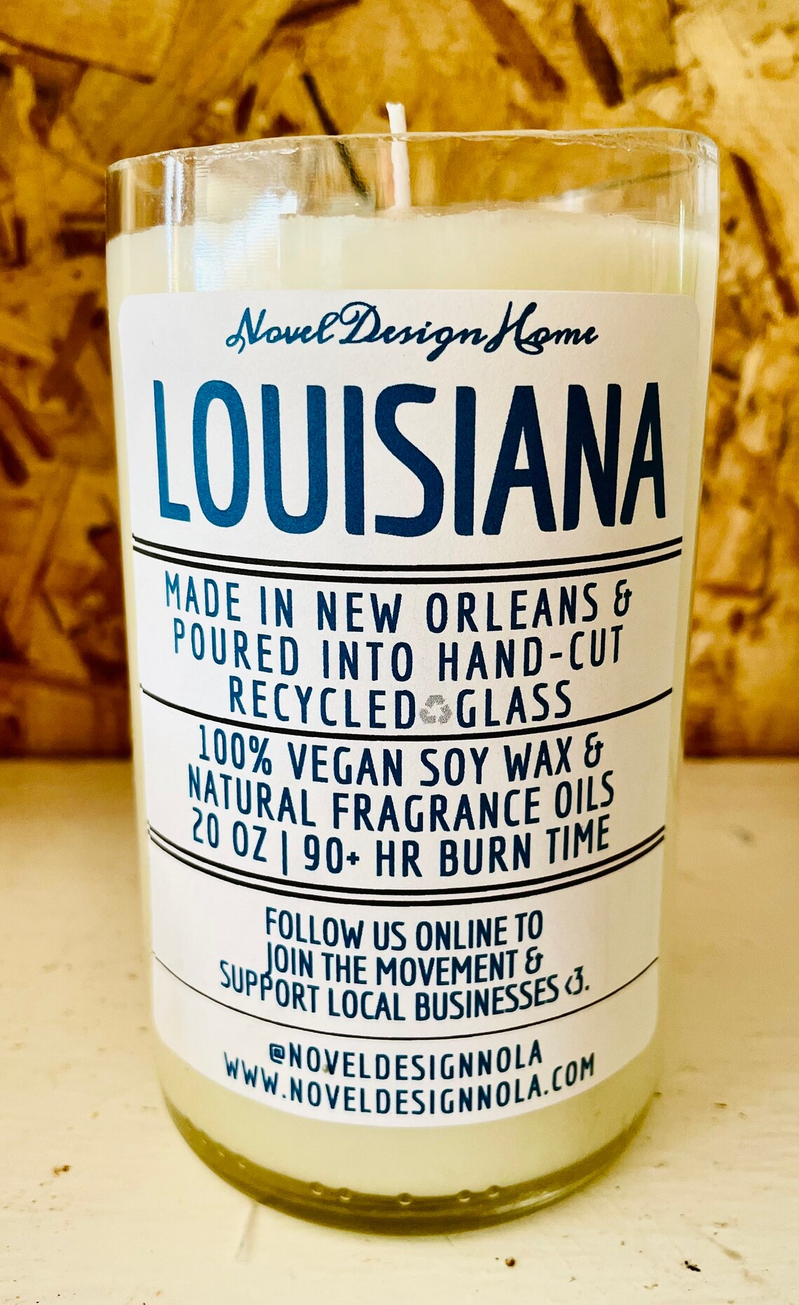LOUISIANA Scented Candle New Orleans French Quarter Etsy