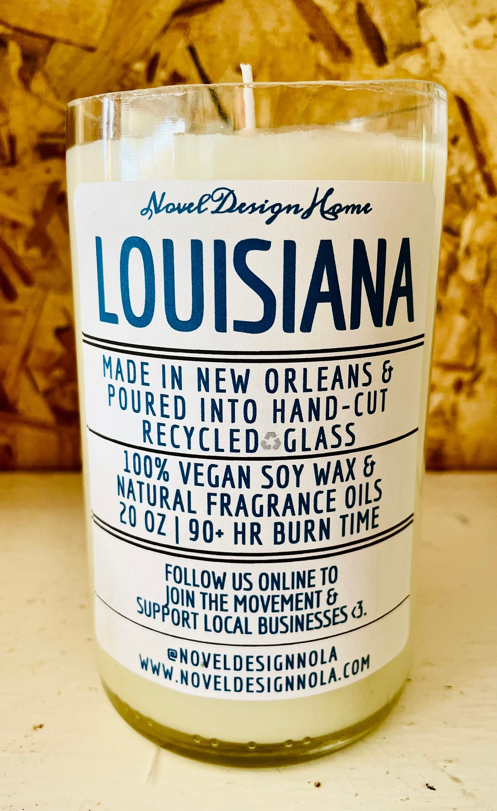 LOUISIANA Scented Candle New Orleans French Quarter Etsy
