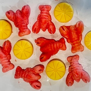 CRAWFISH BOIL Scented Wax MELT Tarts Shaped like Crawfish Louisiana Gag Gift Cajun Cooking Recipe Made in New Orleans Themed Bridesmaid Gift