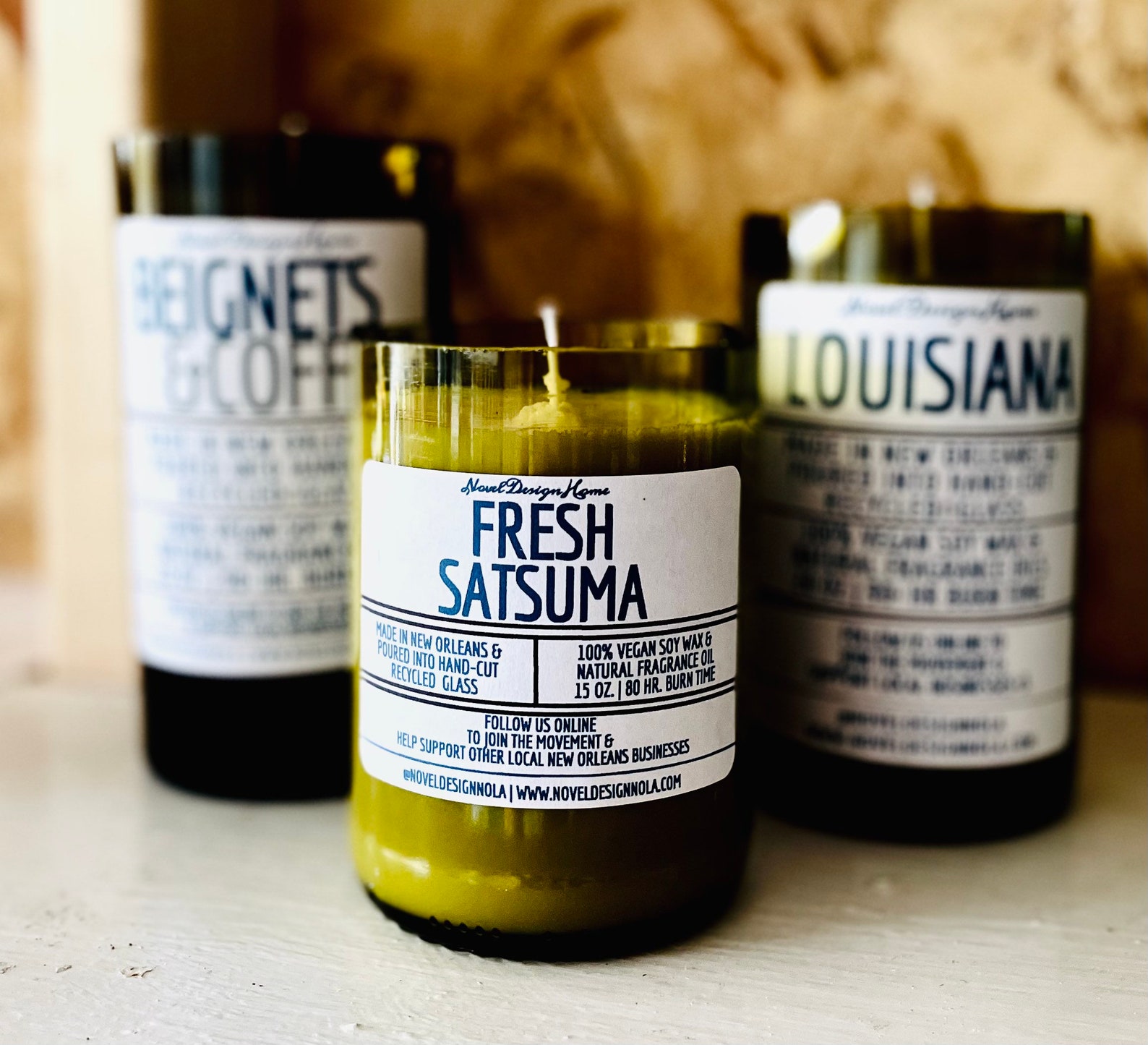 LOUISIANA Scented Candle New Orleans French Quarter Etsy
