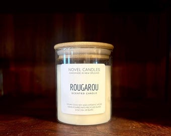 Rougarou Candle — Swampy Pumpkin Spice Scented Candle: Cajun Folklore, New Orleans Themed Gift