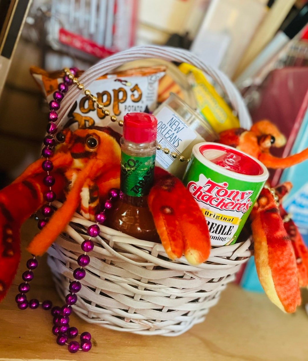 NEW ORLEANS THEMED Nola Gift Basket French Quarter Etsy