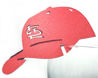 Karty miejsc na czapki baseballowe St. Louis Cardinals/dekoracje na kieliszki