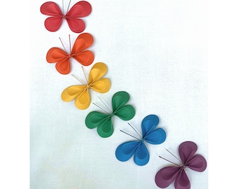 Karton, papier, origami, motyl, dekoracja stołu, element centralny, dekoracja ścienna