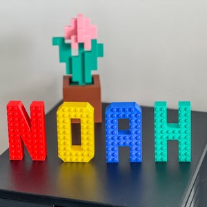 Letrero con nombre personalizado para habitaciones de niños / Decoración de pared de ladrillo personalizada / Regalos de cumpleaños únicos para niños y niñas / Decoraciones de habitaciones personalizadas