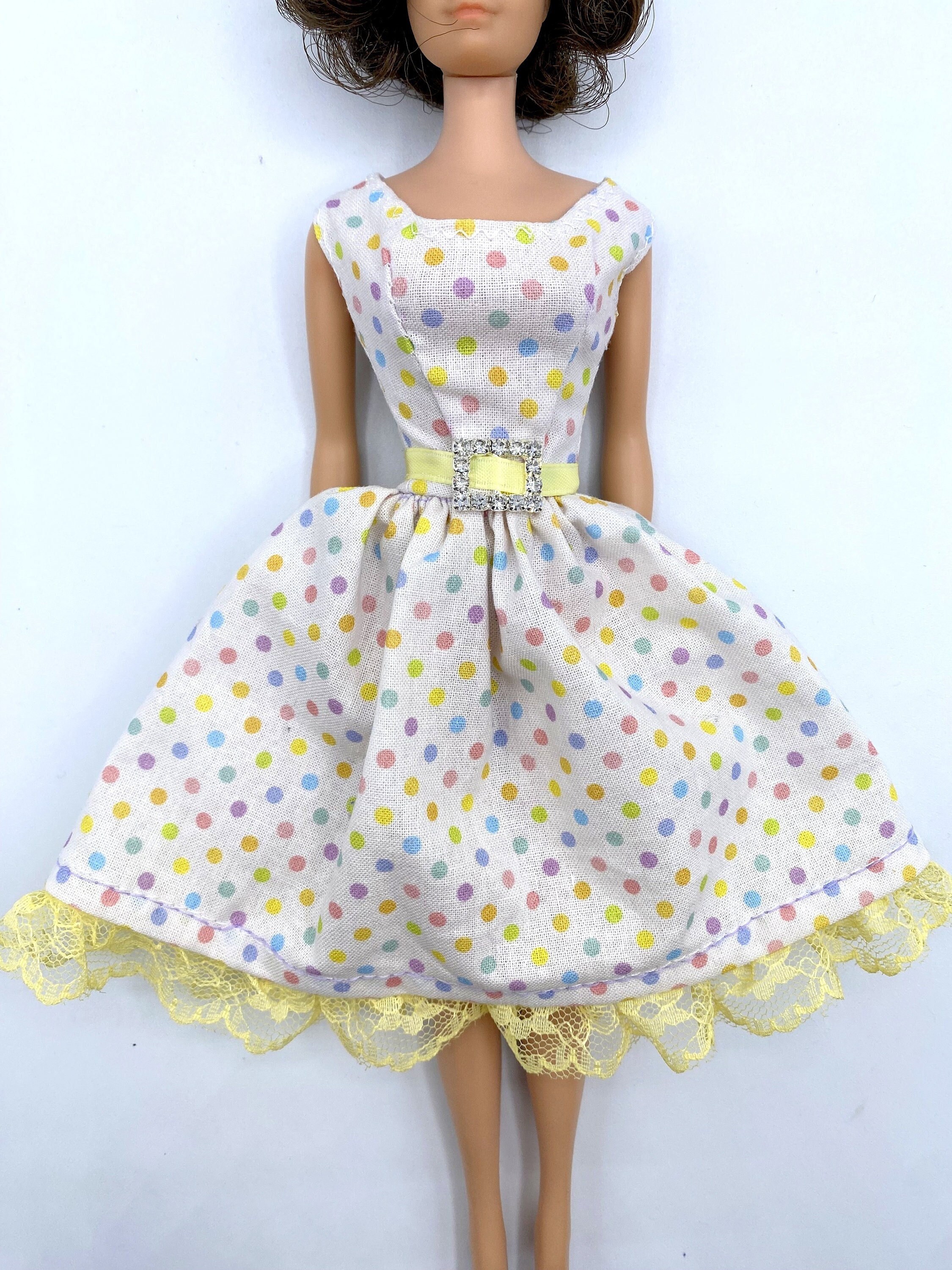 Polka Dot Barbie Dress - Etsy Polka Dot Barbie Dress - Etsy