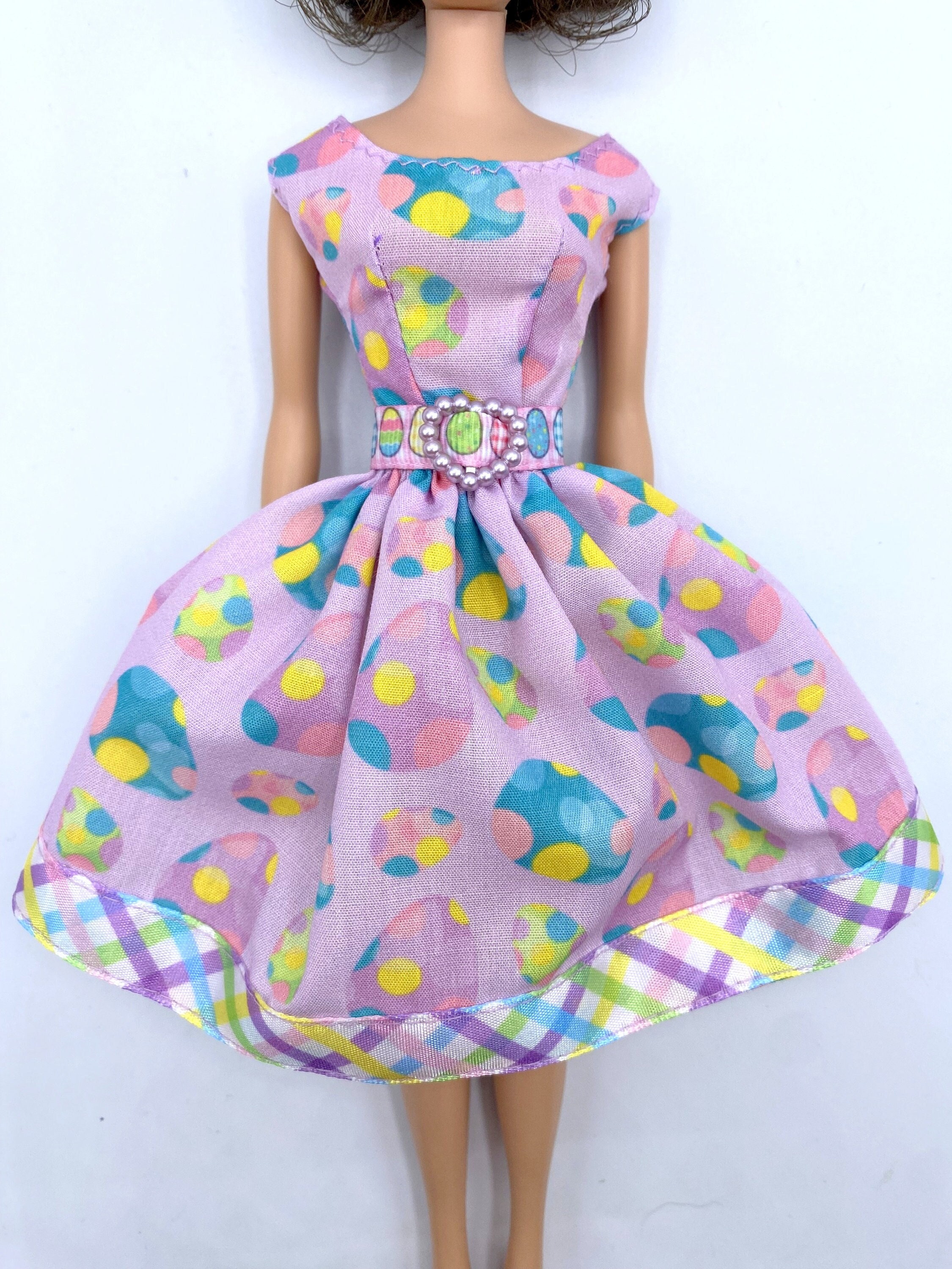 Blue Plaid Barbie Dress - Etsy Australia