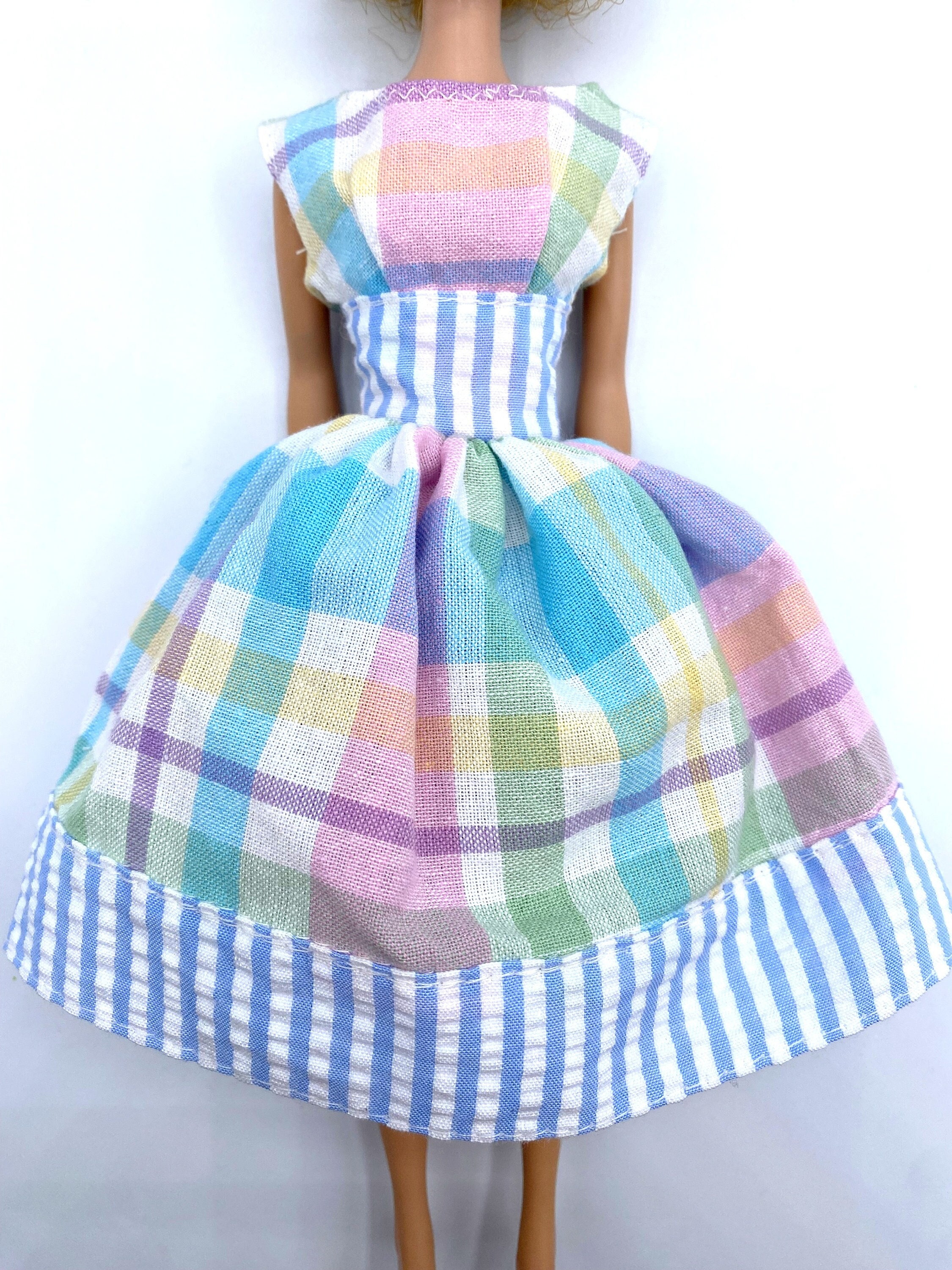 barbie movie blue plaid dress Barbie in Plaid Matching Set  Barbie The Movie