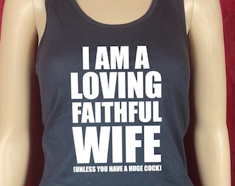 Married Hotwife Tank Top Size Queen Shirt Swinger Clothing