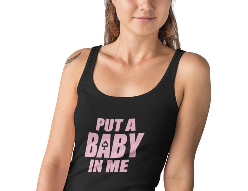 Queen of Spades Shirt Breeding Kink Fetish Tank Top Put a Baby Etsy