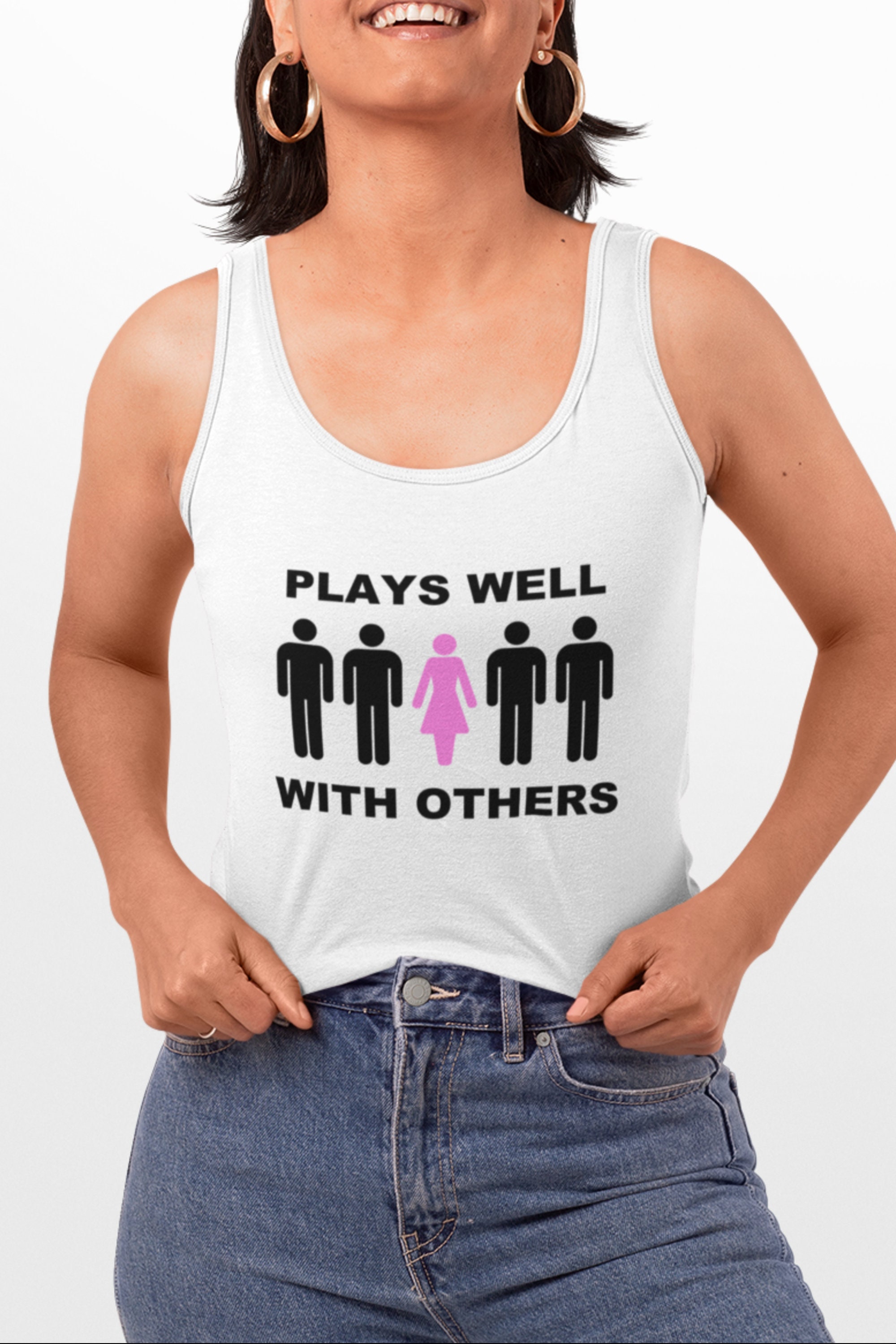 Hotwife Clothing Gangbang Shirt Tank Top Slutty Group Sex Etsy picture picture