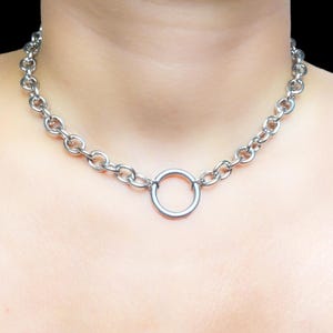 Day Collar Choker Necklace Stainless Steel Jewelry Sub Necklace
