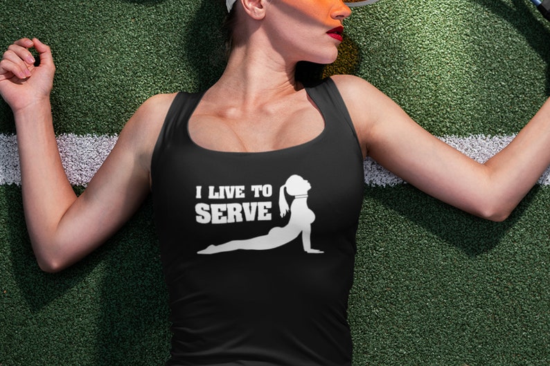 Bdsm Submissive Bondage Shirt Tank Top I Live To Serve Etsy