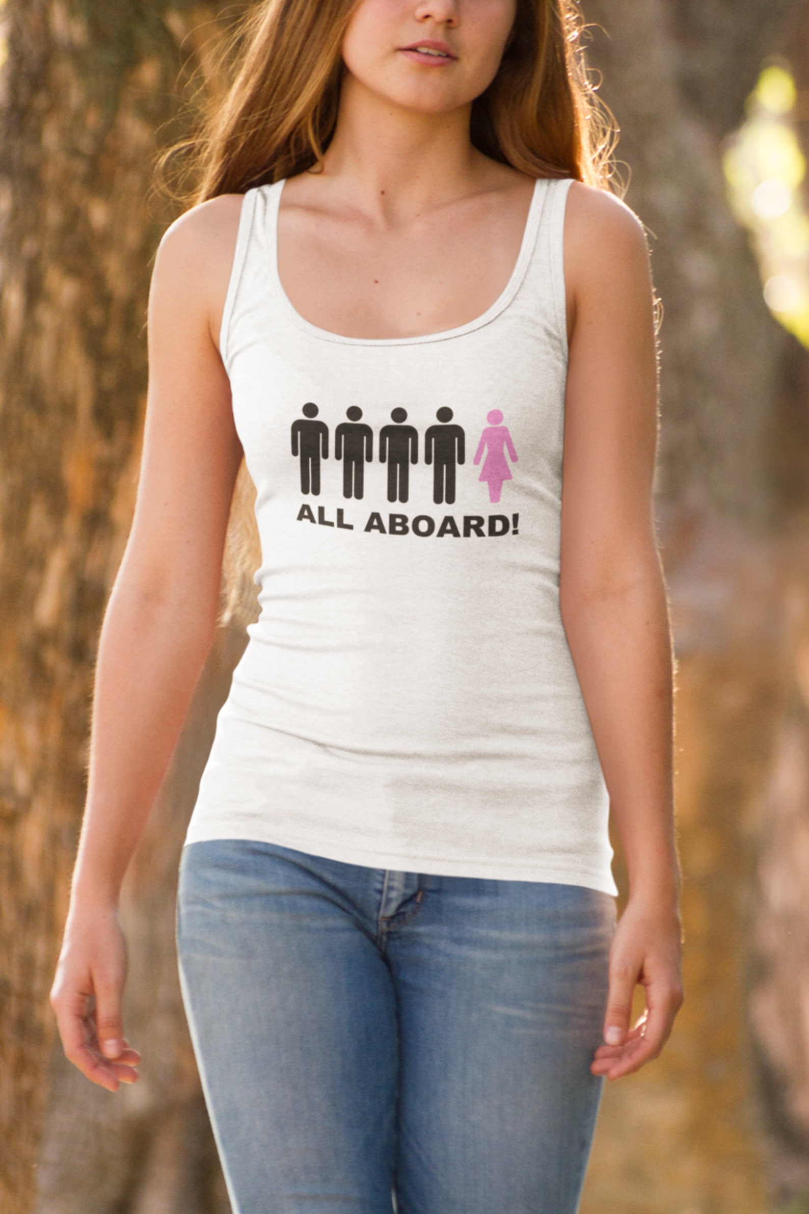 Hotwife Clothing Gangbang Shirt Tank Top Slutty All Aboard Etsy