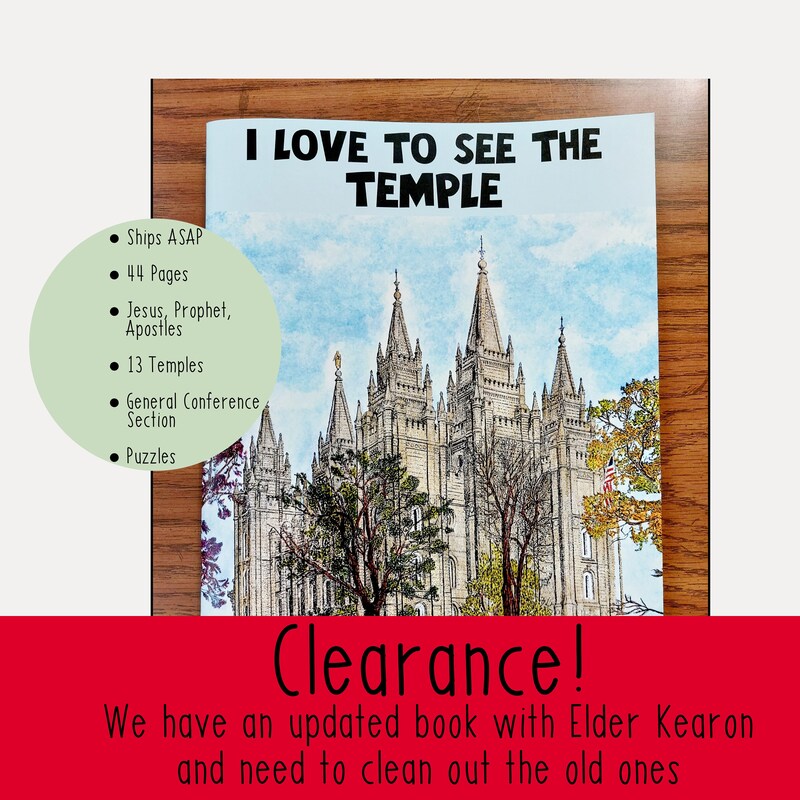 Lds Quiet Book - Etsy