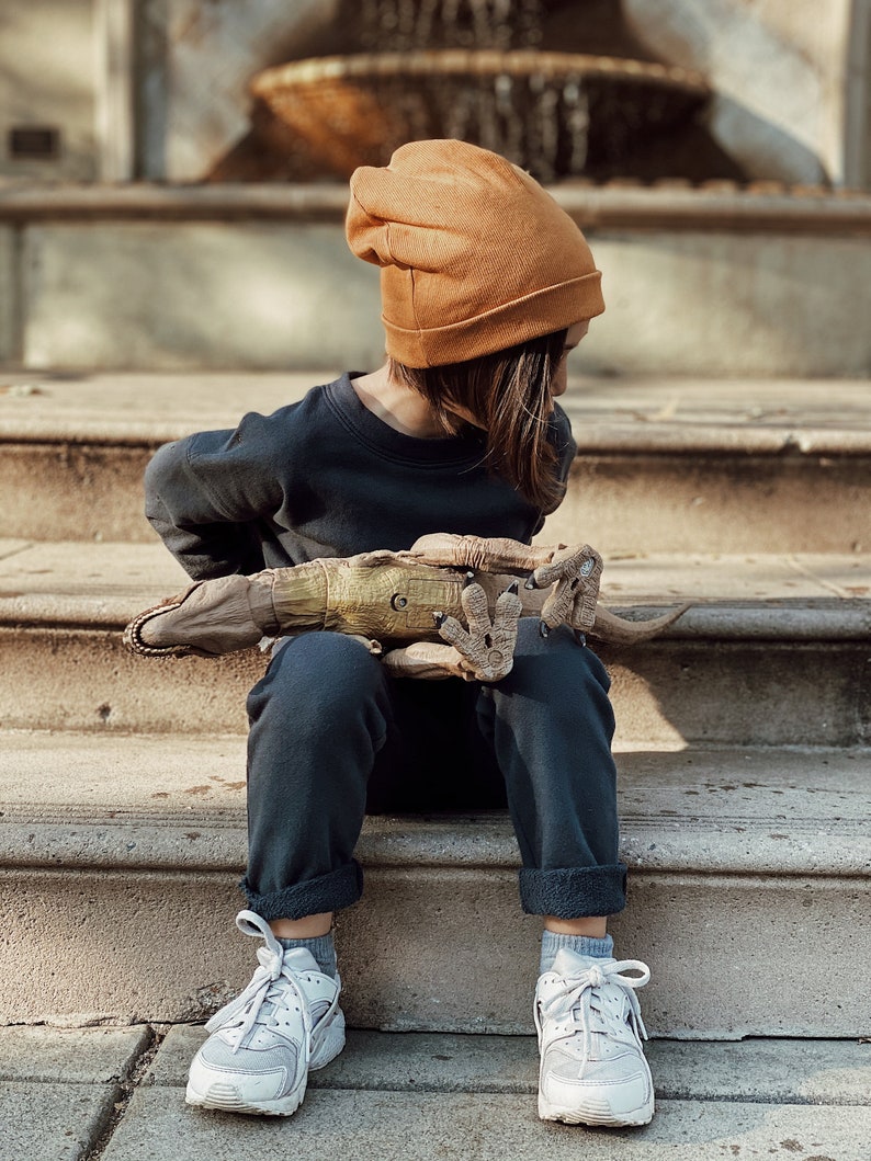Handmade kids clothes Organic Cotton Lounge Set minimalist
