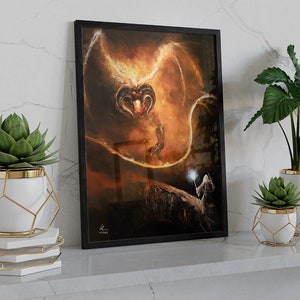 The Fire Demon - Art Print