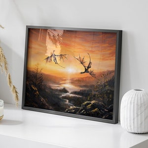 Dance Of Dragons - Art Print